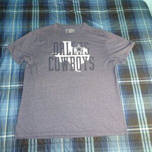 NFL Dallas Cowboys Gray T-Shirt Size X-Large
